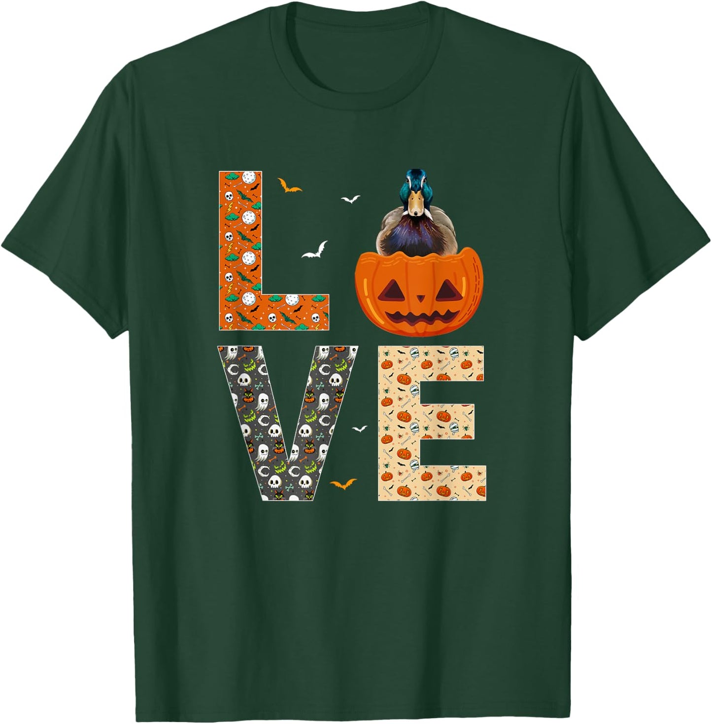 Mallard Bird Lovers Boys Girls Kids Funny Halloween Costume T-Shirt - T-Shirt | Forest