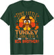 This Little Turkey Is Going To Be A Big Brother Thankful T-Shirt - T-Shirt | Forest