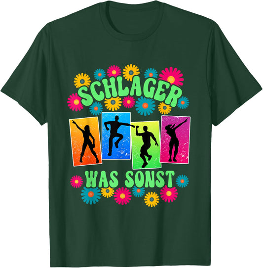 Schlagerparty Schlager T-Shirt - T-Shirt | Forest