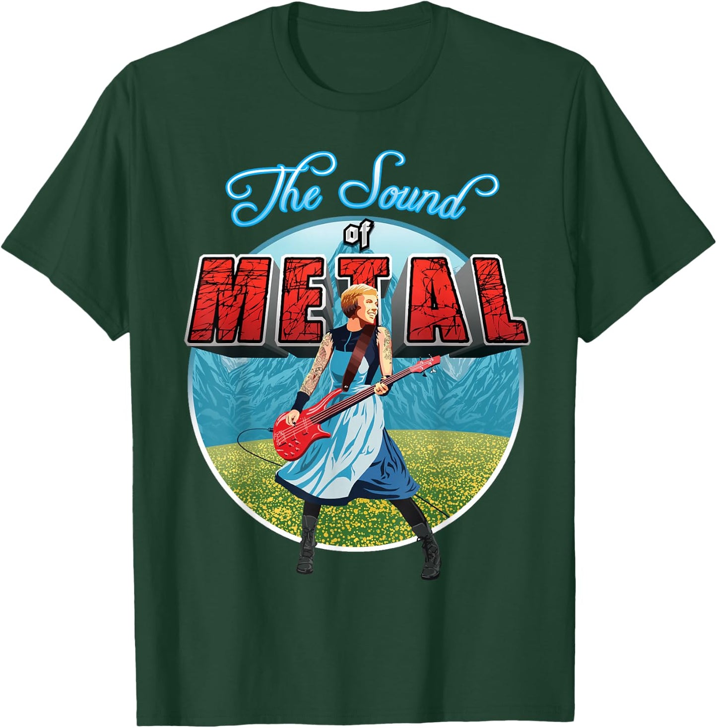 Funny Movie Heavy Metal Parody T-Shirt - T-Shirt | Forest