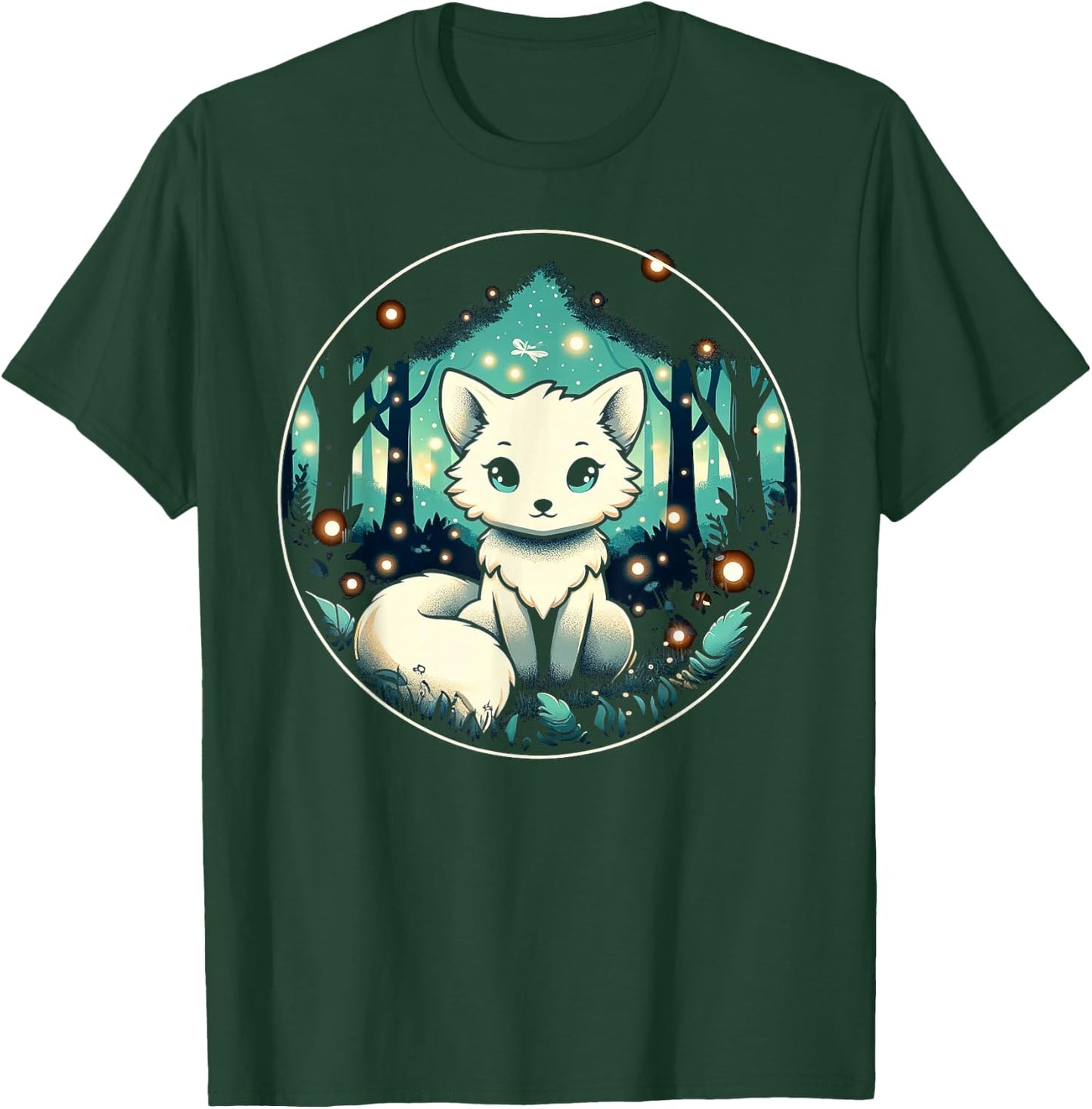 Polarfuchs Kinder T-Shirt - T-Shirt | Forest