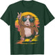 Retro Sunset Cool Guinea Pig Sunglasses Peace Sign T-Shirt - T-Shirt | Forest