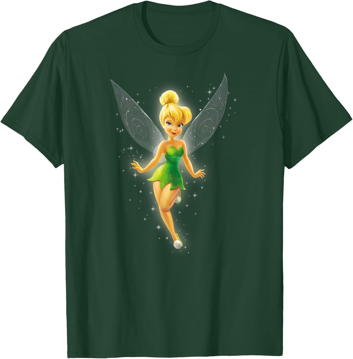 Tinkerbell Beautiful Fairy T-Shirt - T-Shirt | Forest