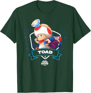 The Super Mario Galaxy Movie Toad Champion T-Shirt - T-Shirt | Forest