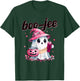 Boujee Boo Jee Spooky Ghost Pink Halloween Pumpkin Costumes T-Shirt - T-Shirt | Forest