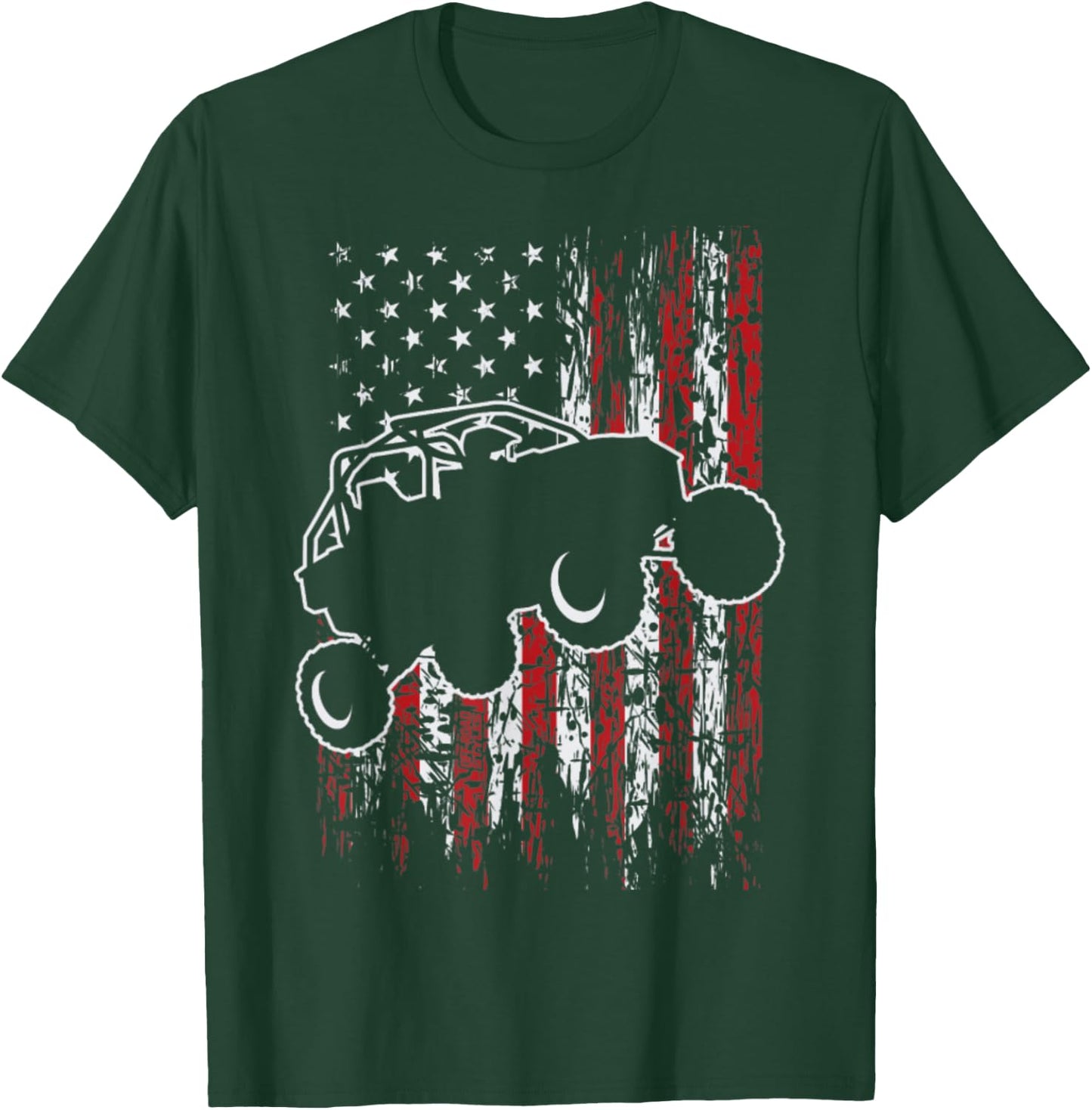 USA Utv RZR Racing T-Shirt - T-Shirt | Forest