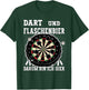 Dart Darts Dart Player Funny Motif , black T-Shirt - T-Shirt | Forest