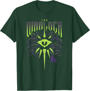 Dungeons & Dragons The Warlock Class Mysterious Pact Logo T-Shirt - T-Shirt | Forest