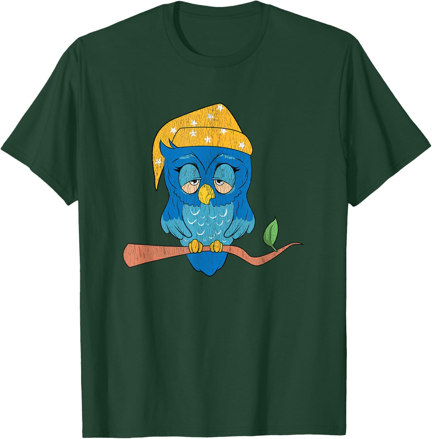 Funny Sleepy Night Owl Pjs pajamas for Owl Lovers & Owners T-Shirt - T-Shirt | Forest