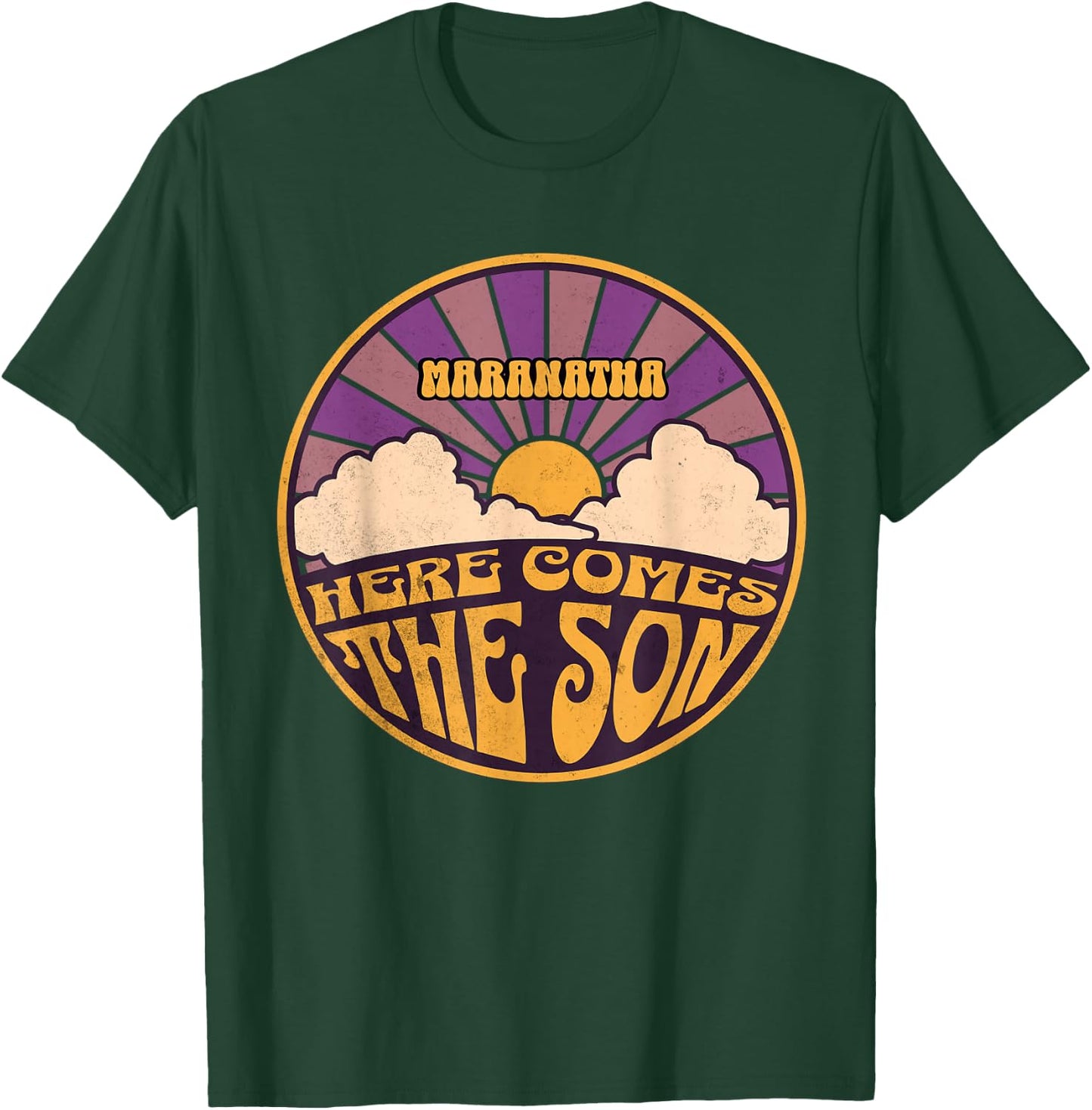 Maranatha: Hier kommt der Sohn Jesus, Revolution, Menschen, Ostern T-Shirt - T-Shirt | Forest