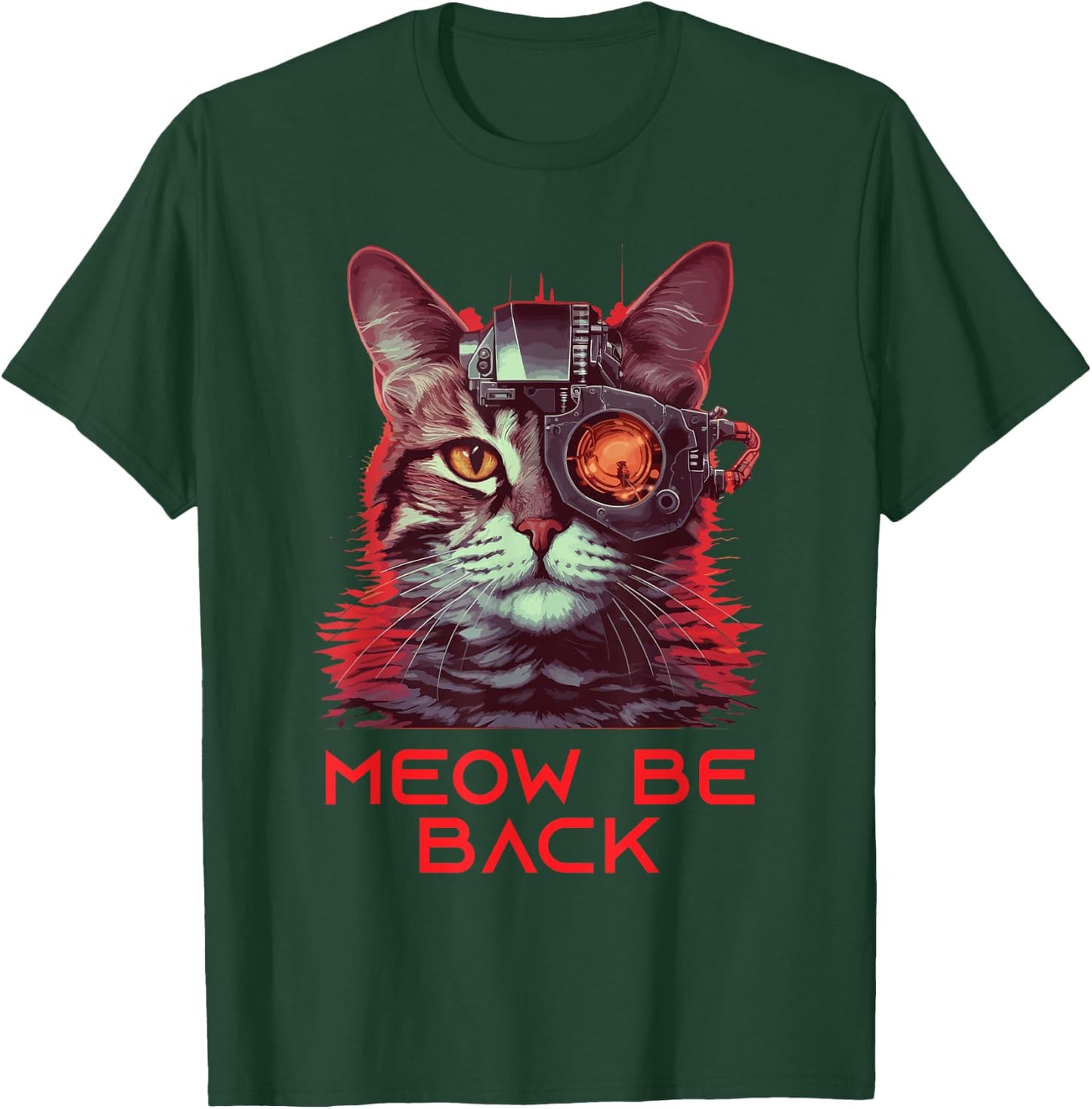 90s Movie Cat Mom Cat Dad Gifts Men Kids Women Pun Funny Cat T-Shirt - T-Shirt | Forest
