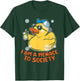 Yellow Rubber Duckie Duckling Rubber Duck Rubber Ducky Funny T-Shirt - T-Shirt | Forest