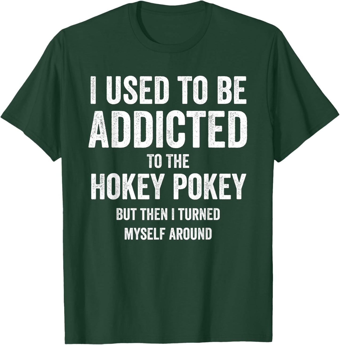 I Used To Be Addicted Hokey Pokey But I Turned Myself Around T-Shirt - T-Shirt | Forest