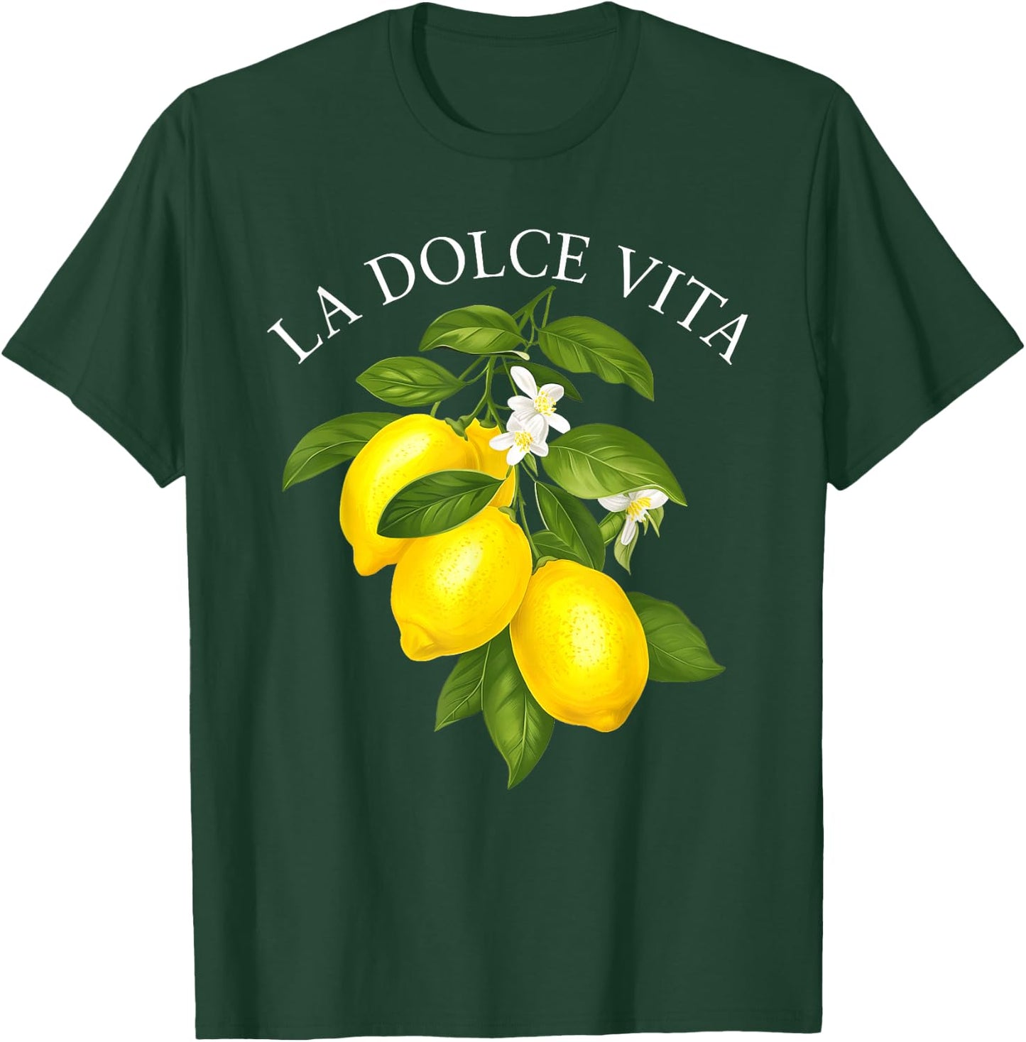 LA Dolce Vita X Limone Lemons Lemon Limoncello Spritz T-Shirt - T-Shirt | Forest