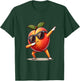 Dab Peach Dancing Dabbing Peach Fruit , black T-Shirt - T-Shirt | Forest