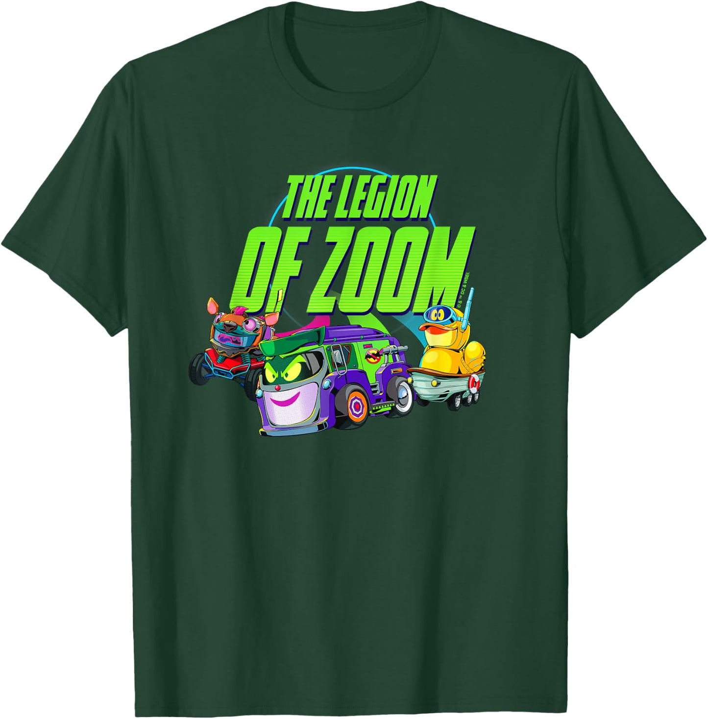 Batman Batwheels Legion of Zoom T-Shirt - T-Shirt | Forest