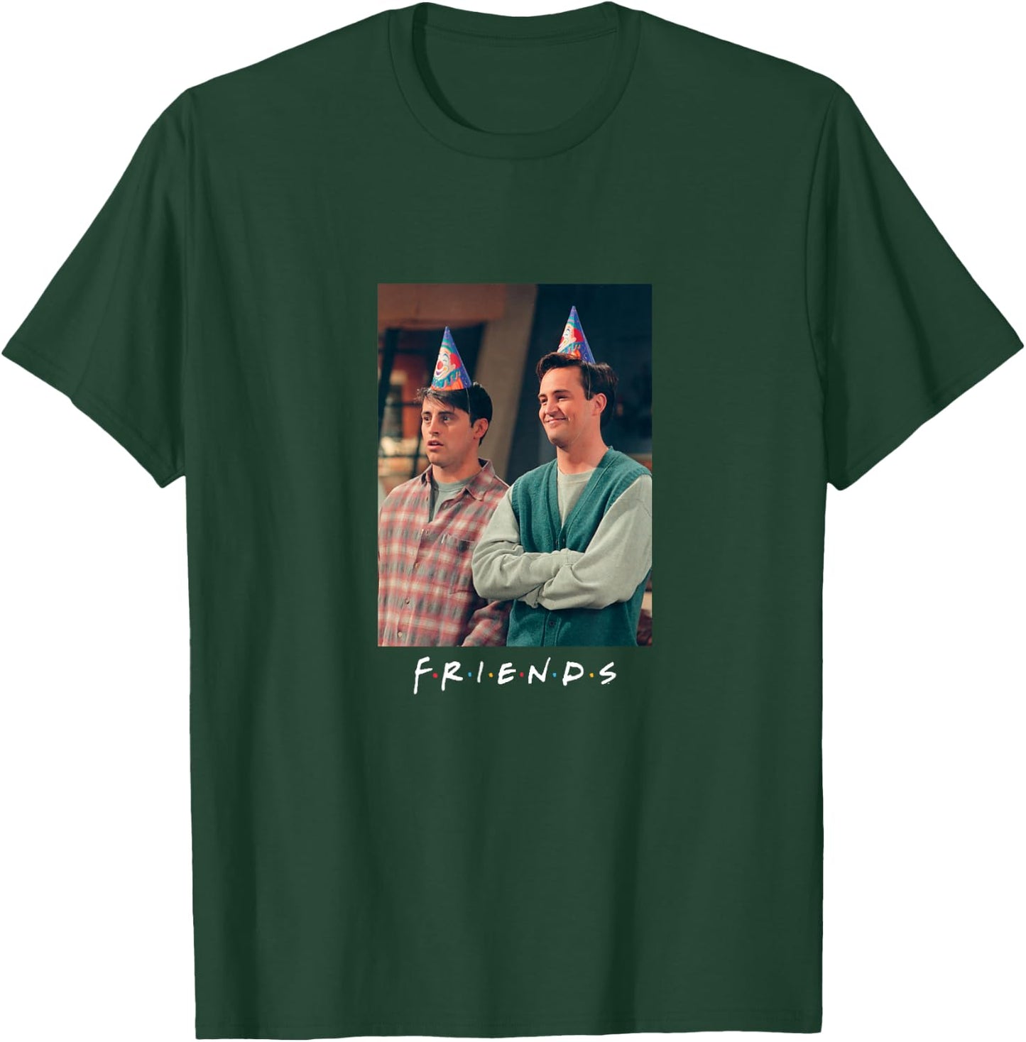 Friends TV Series Joey & Chandler Birthday NY Logo PAPL181 T-Shirt - T-Shirt | Forest