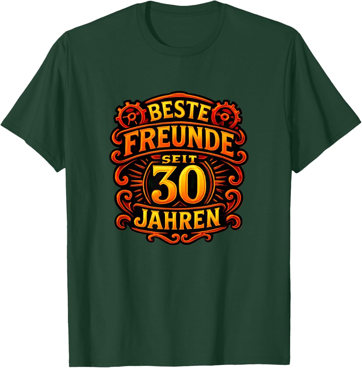 Beste Freunde Spruch-Motiv seit 30 Jahren Freundschaft T-Shirt - T-Shirt | Forest