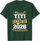 Proud Titi of a Class of 2026 Graduate Funny Senior 2026 T-Shirt - T-Shirt | Forest