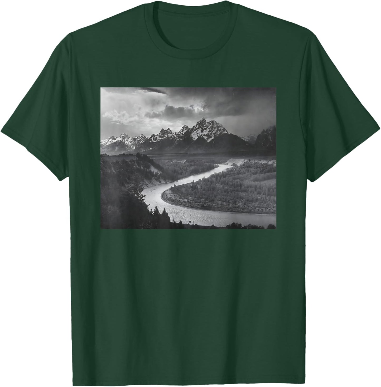The Tetons and the Snake River T-Shirt - T-Shirt | Forest