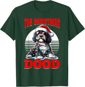 Bernedoodle Christmas Dog Breed The Christmas Dood T-Shirt - T-Shirt | Forest