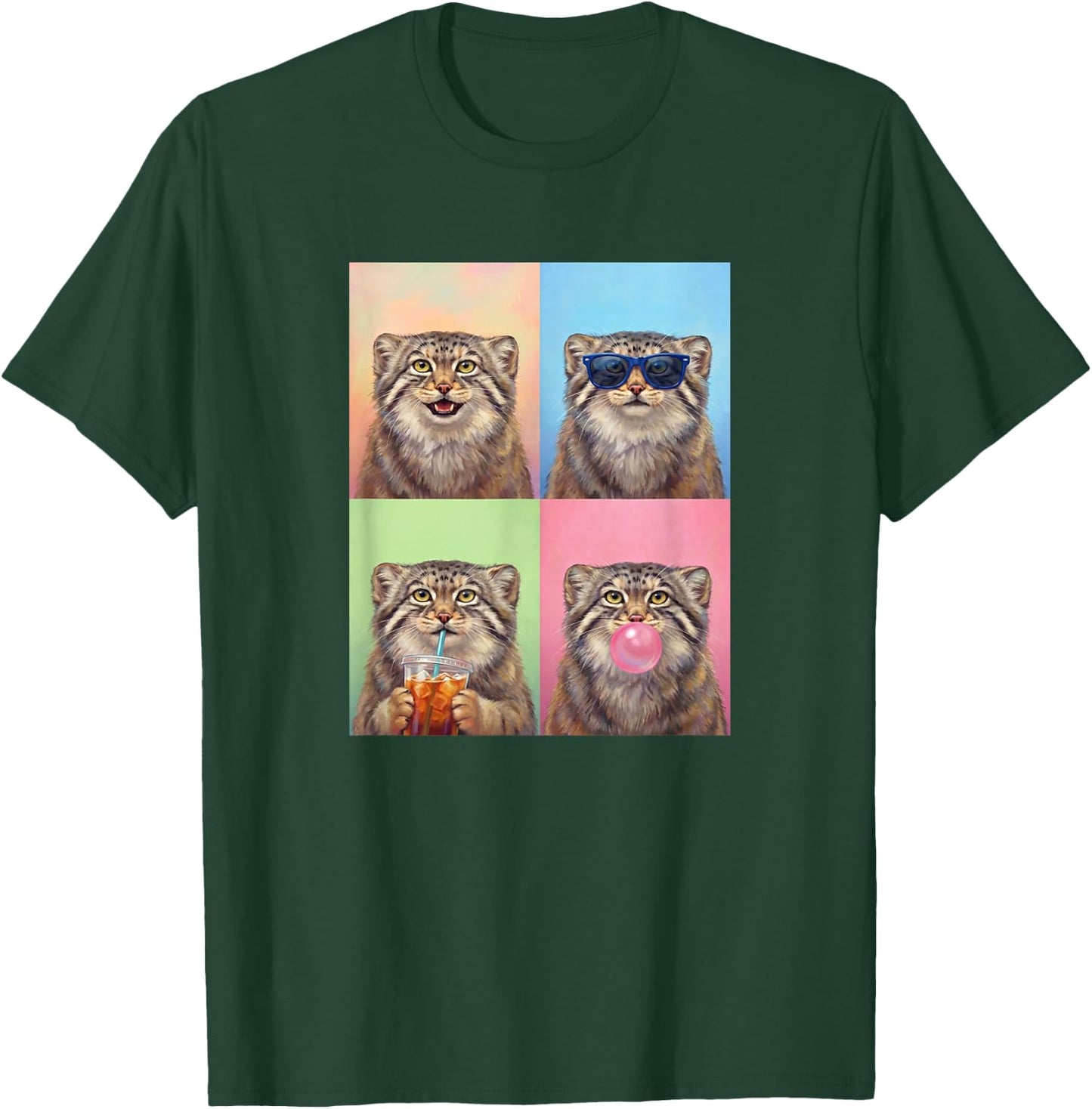 Pallas's Cats Funny Pallas's cat T-Shirt - T-Shirt | Forest