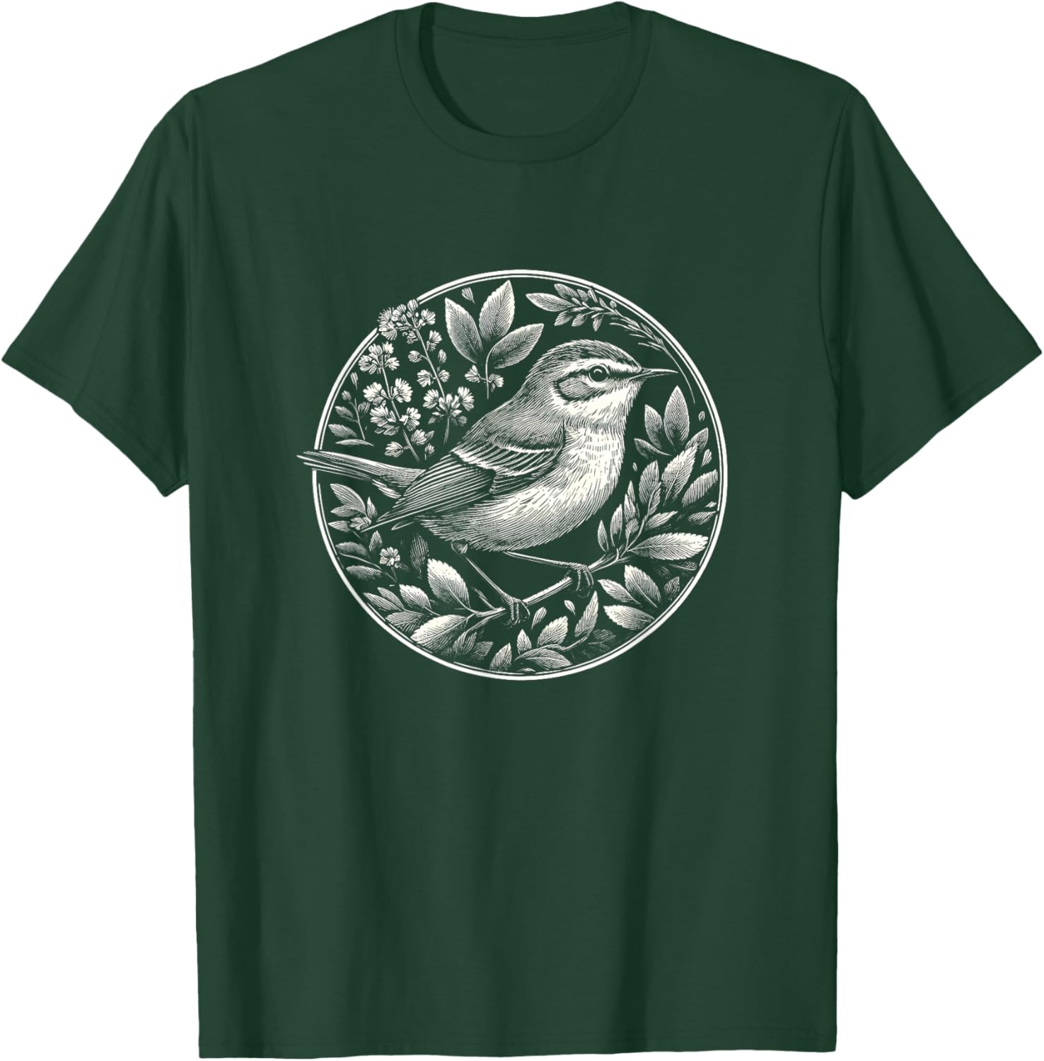 Mosquito Bird Graphic Design T-Shirt - T-Shirt | Forest