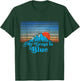 My Grass is Blue - Bluegrass Player / Fan Mountains Graphic T-Shirt - T-Shirt | Forest