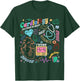 CVICU Cardiac Nurse Retro Anatomy Cardiology Human Heart RN T-Shirt - T-Shirt | Forest