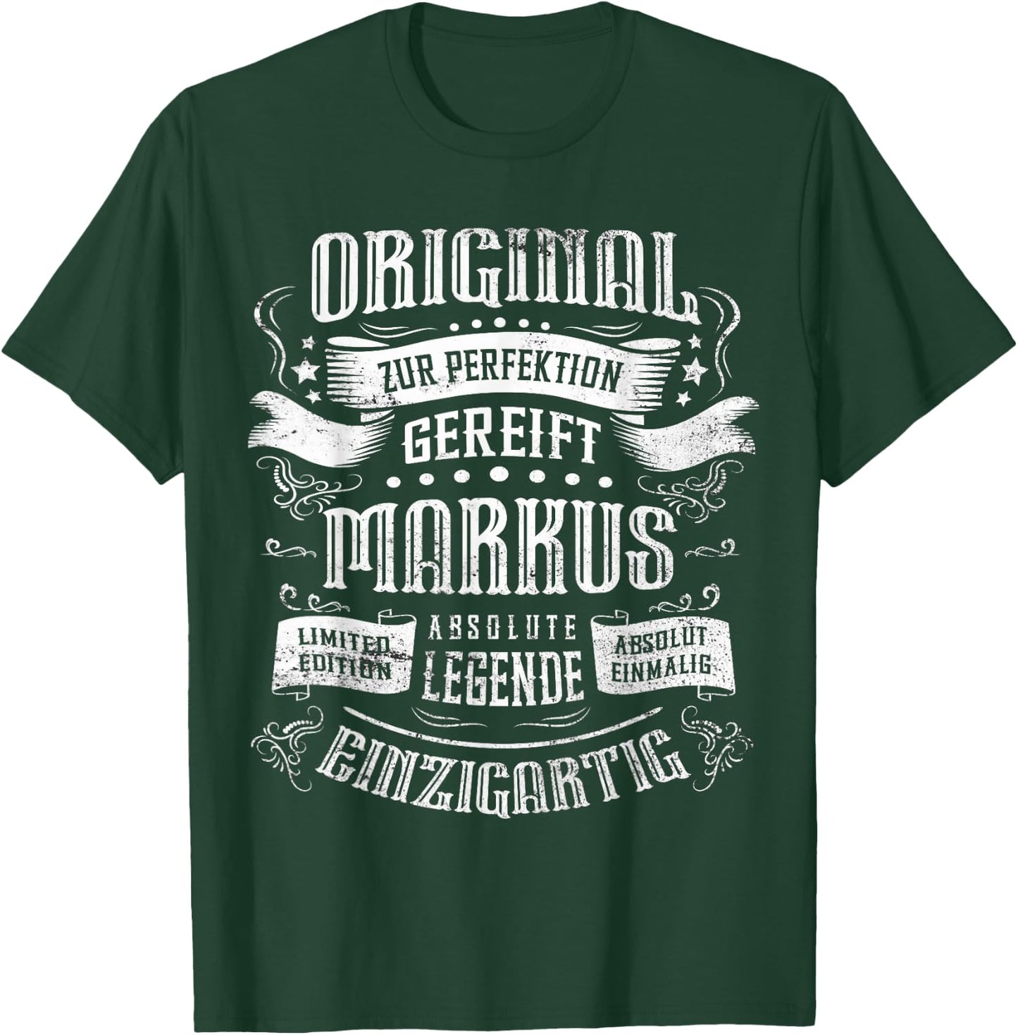 Men's Markus Original , black T-Shirt - T-Shirt | Forest