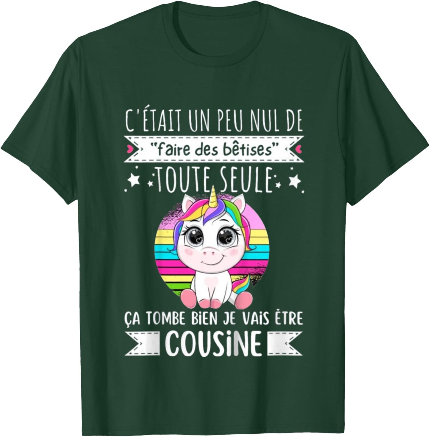 Child Future Cousine 2025 Announcement Pregnancy, Soon Cousine 2025 T-Shirt - T-Shirt | Forest