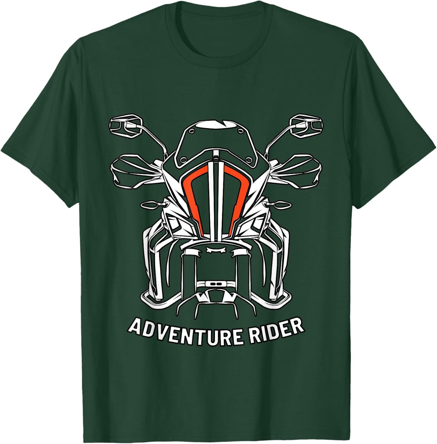 Adventure Motorcycle Rider Offroad 1290 Super Adventure , black T-Shirt - T-Shirt | Forest