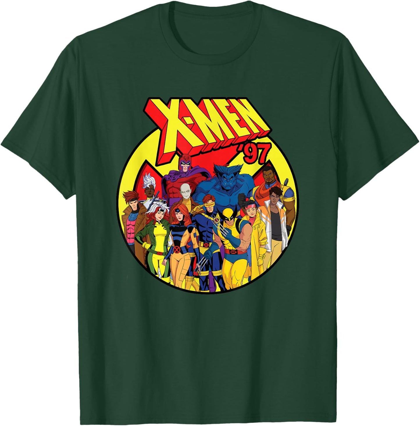 Marvel Studios X-Men '97 Animated Series Team and Title Logo , black T-Shirt - T-Shirt | Forest