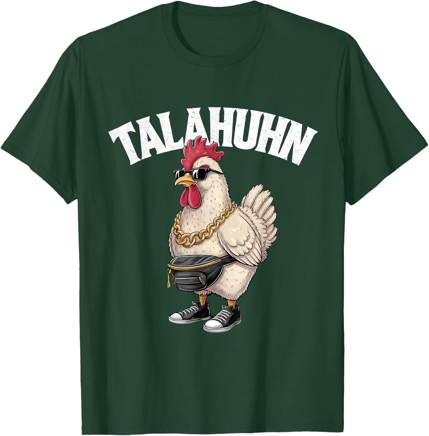 Talahuhn Talahon Youth Word Sarcastic Tala Chicken Costume , black T-Shirt - T-Shirt | Forest