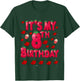 Kids 8th BIrthday Strawberry-Themed Age Eight Berry Fruit Party T-Shirt - T-Shirt | Forest