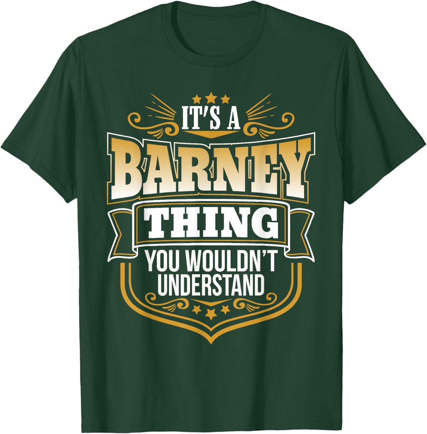 its a Barney Thing You Wouldnt Understand Barney T-Shirt - T-Shirt | Forest