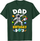 Dad Of The Birthday Boy Astronaut Outer Space Birthday T-Shirt - T-Shirt | Forest