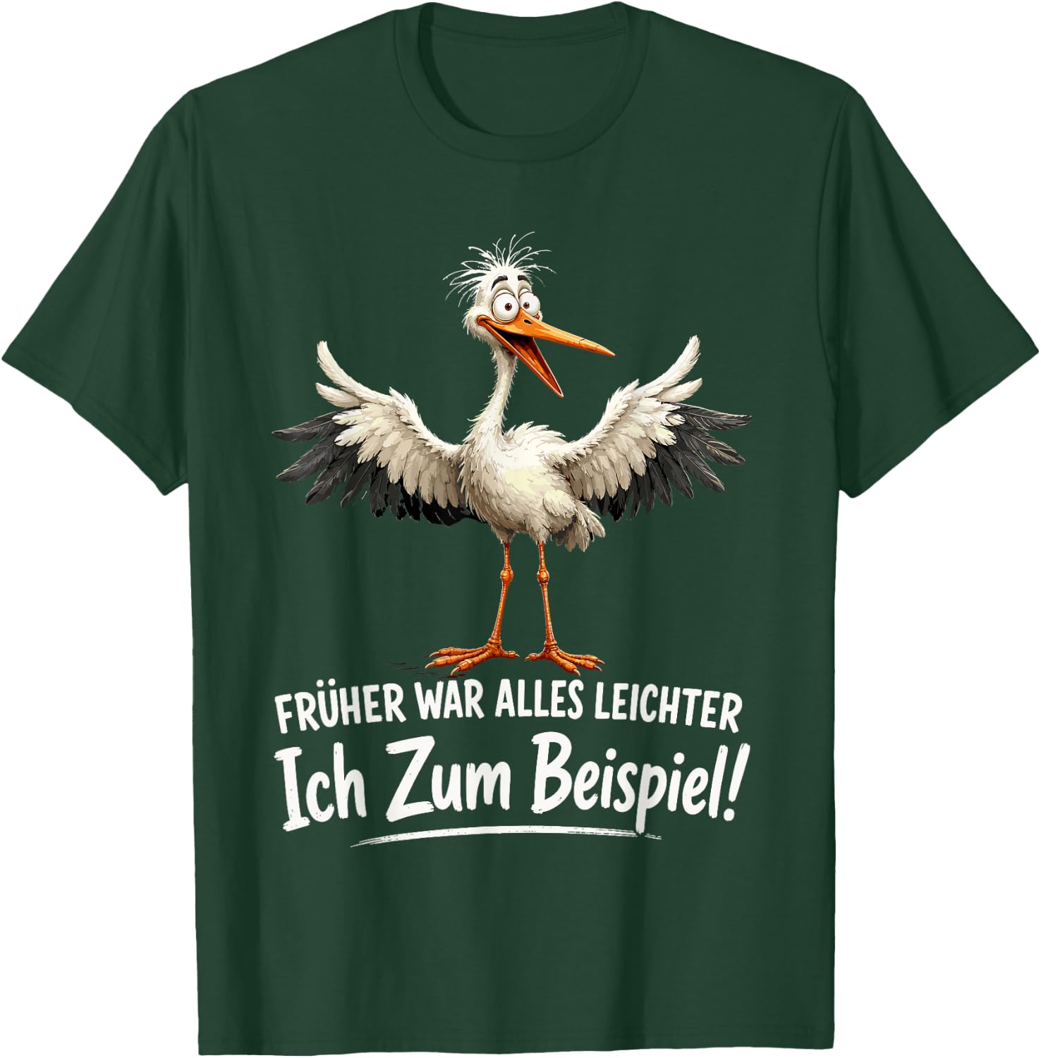 Früher war Alles Leichter Ich zum Beispiel lustiges Möwe T-Shirt - T-Shirt | Forest