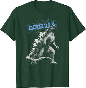 Godzilla x Kong - Adult , Black, S, Short Sleeve, Classic, Cartoon, Kaiju Fans, Kids, Adults T-Shirt - T-Shirt | Forest