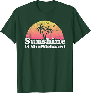 Sunshine and Shuffleboard T-Shirt - T-Shirt | Forest