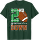 2nd Year Down Football Lover Second Birthday Boy Party T-Shirt - T-Shirt | Forest