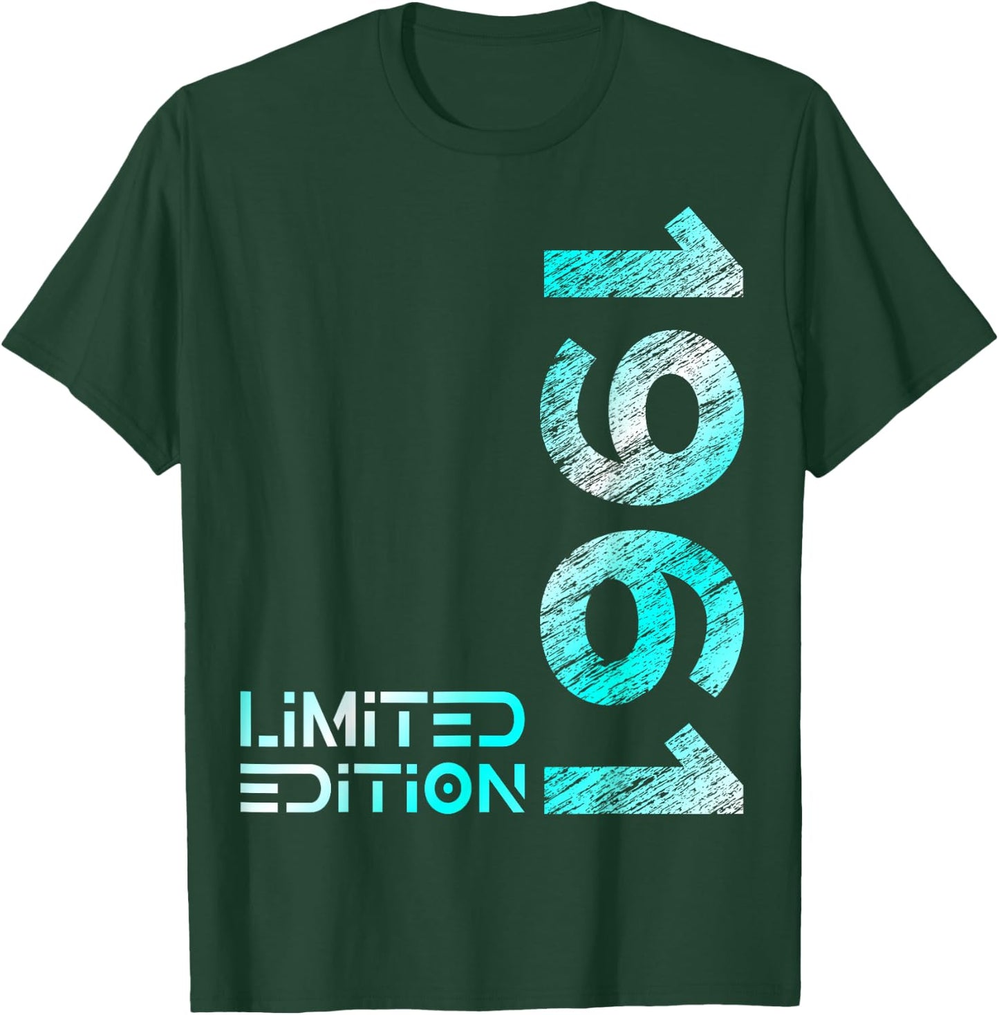 65. Geburtstag Limited Edition Jahrgang 1961 Mann Frau T-Shirt - T-Shirt | Forest