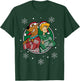 Christmas Scooby Doo Shaggy Arms Crossed Snowing T-Shirt - T-Shirt | Forest