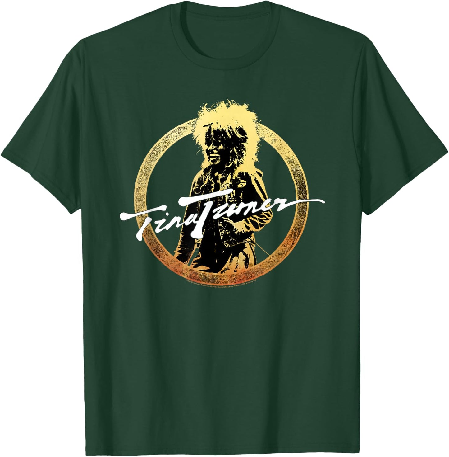 Tina Turner Golden Circle T-Shirt - T-Shirt | Forest
