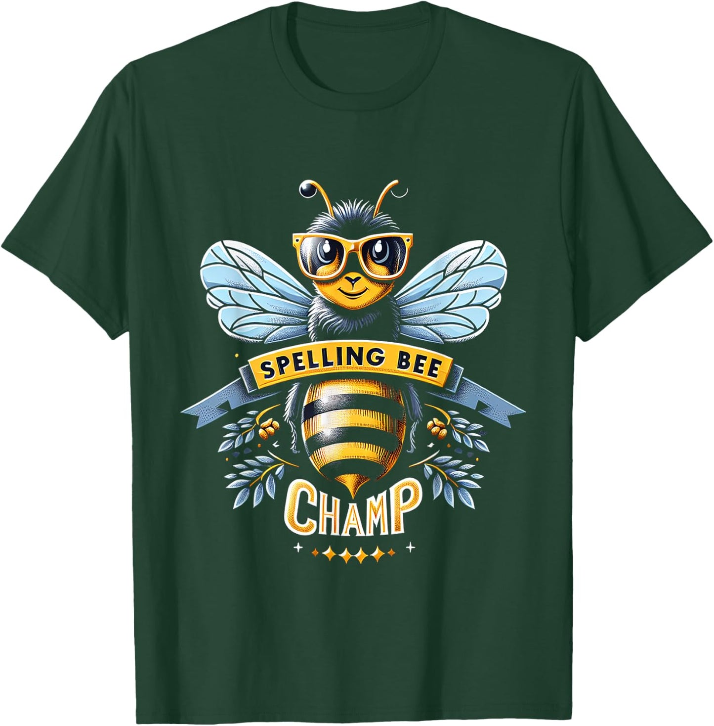 Spelling Bee Champ T-Shirt - T-Shirt | Forest