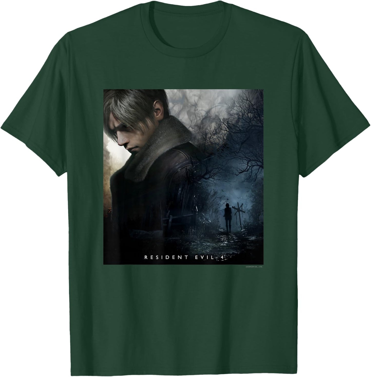 RESIDENT EVIL 4 , black T-Shirt - T-Shirt | Forest