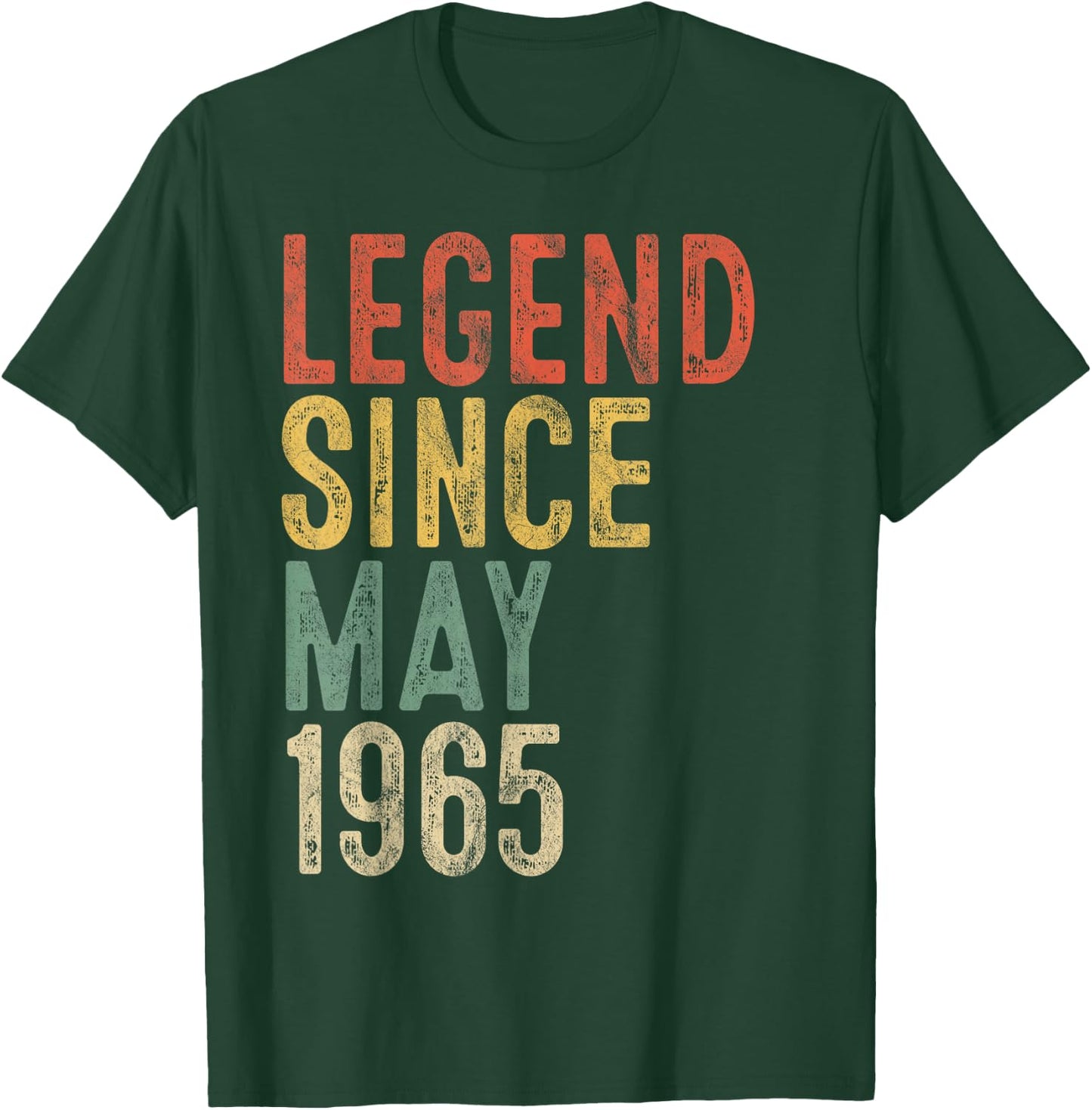 Legend 1965 60th Birthday Gifts Women 60 Year Old T-Shirt - T-Shirt | Forest