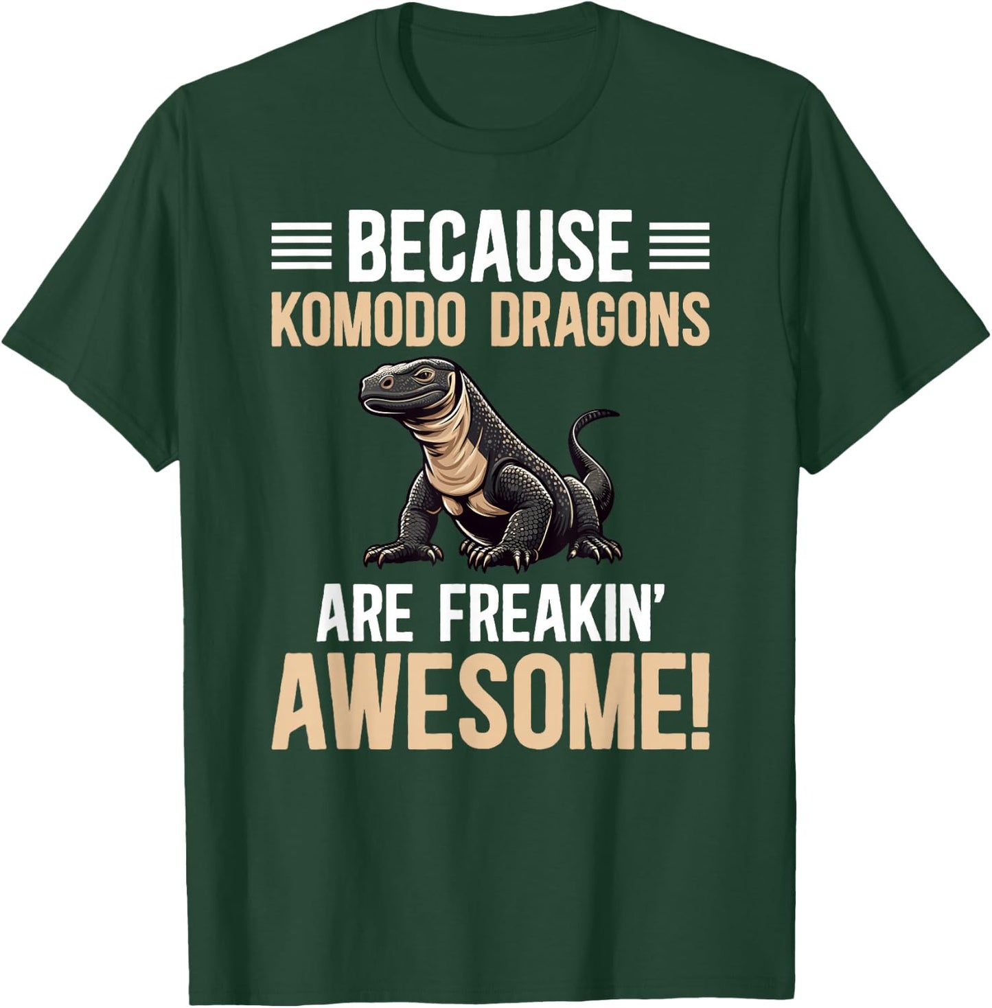 Komodo Dragons Funny Komodo Dragon Owner Komodo Dragon Lover T-Shirt - T-Shirt | Forest