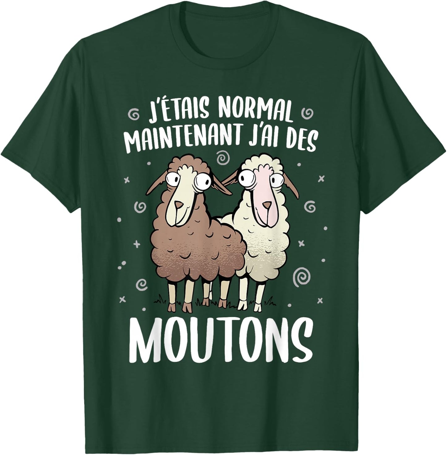 Mouton Men's Boy/Child Funny I Have Sheep , Black, S T-Shirt - T-Shirt | Forest