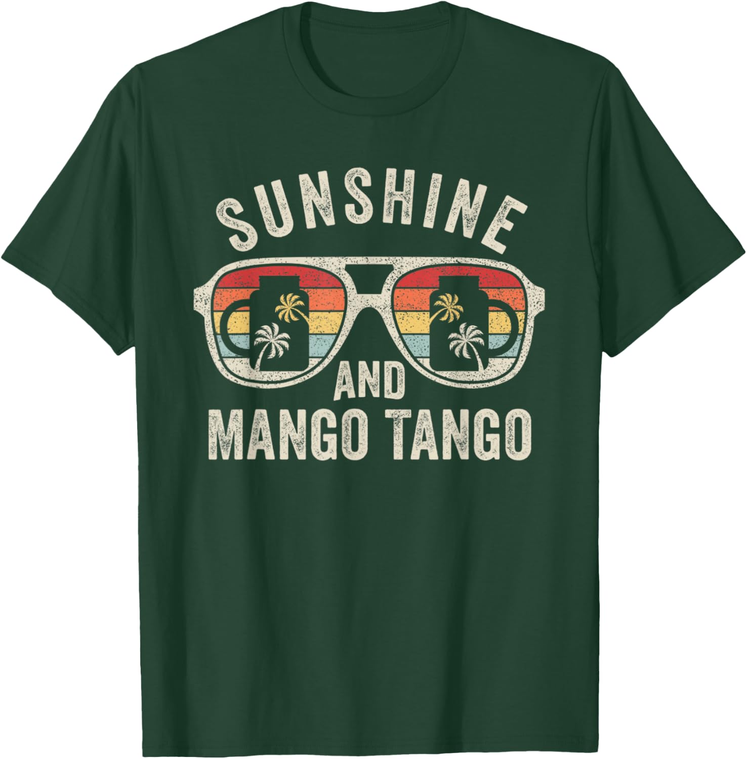 Retro Sunshine And Mango Tango Summer Men Women Juice T-Shirt - T-Shirt | Forest